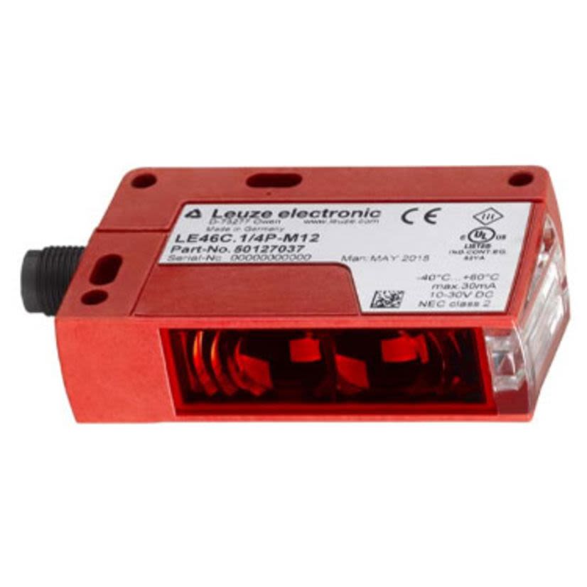 Leuze PRK46C/4P-M12 Polarized Retro-Reflective Photoelectric Sensor